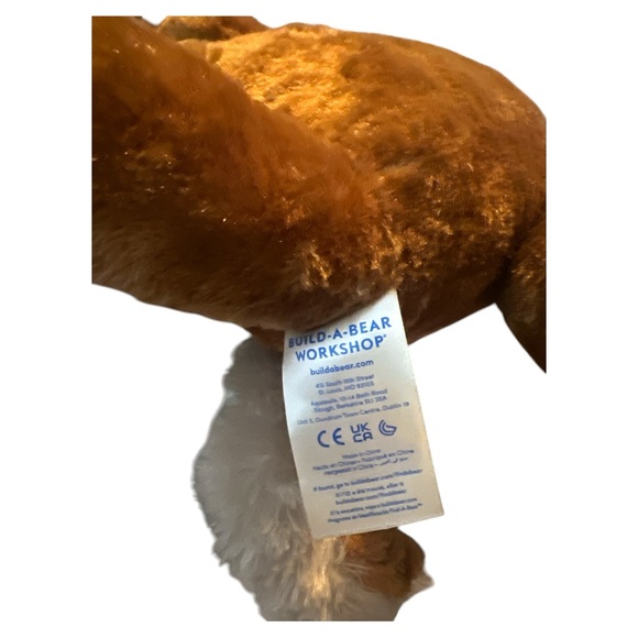 Build A Bear The Great Wolf Pack Wiley Wolf  Brown 18'' Plush Coyote Stuffed - Picture 5 of 9